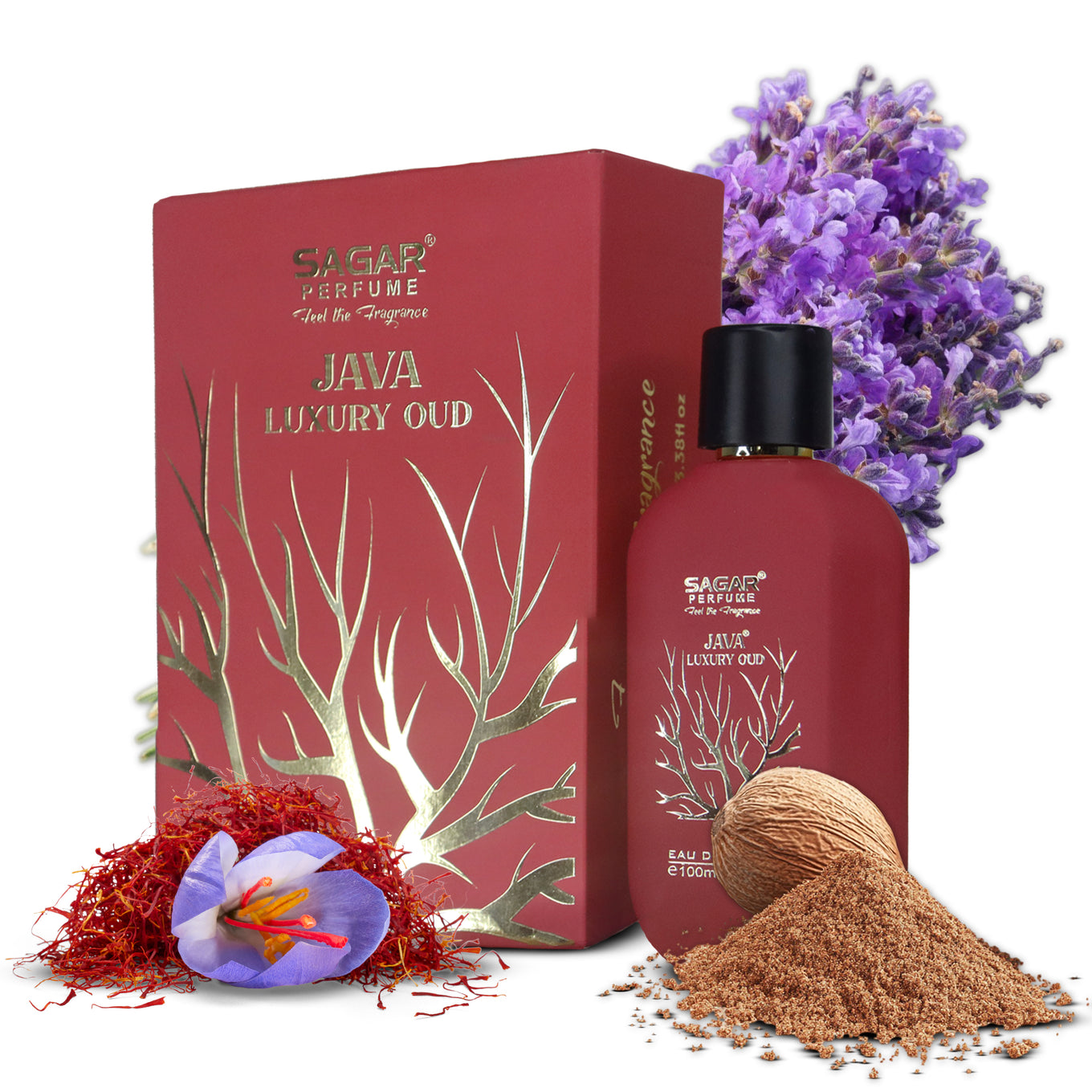 100 ML JAVA LUXURY OUD RED PERFUME FOR MAN