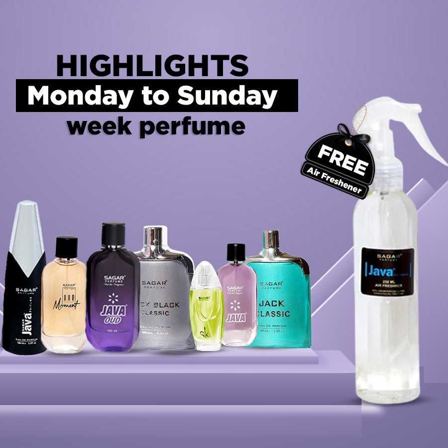Weekly Perfume Combo | Best deal of Sagar Perfume | Room Freshener Worth Rs. 165/- Absolutely Free