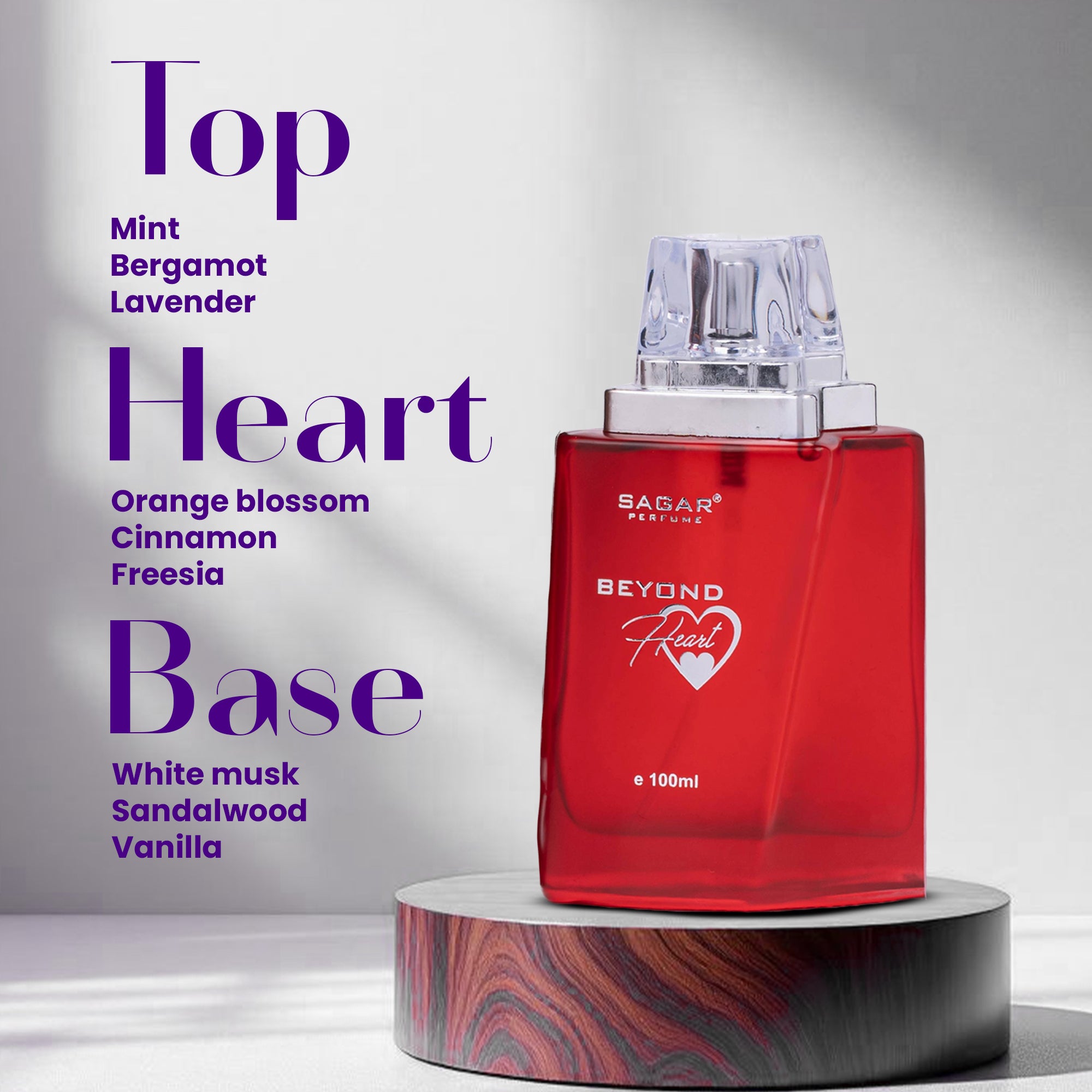 Beyond Heart Perfume For Man & Woman - 100ml