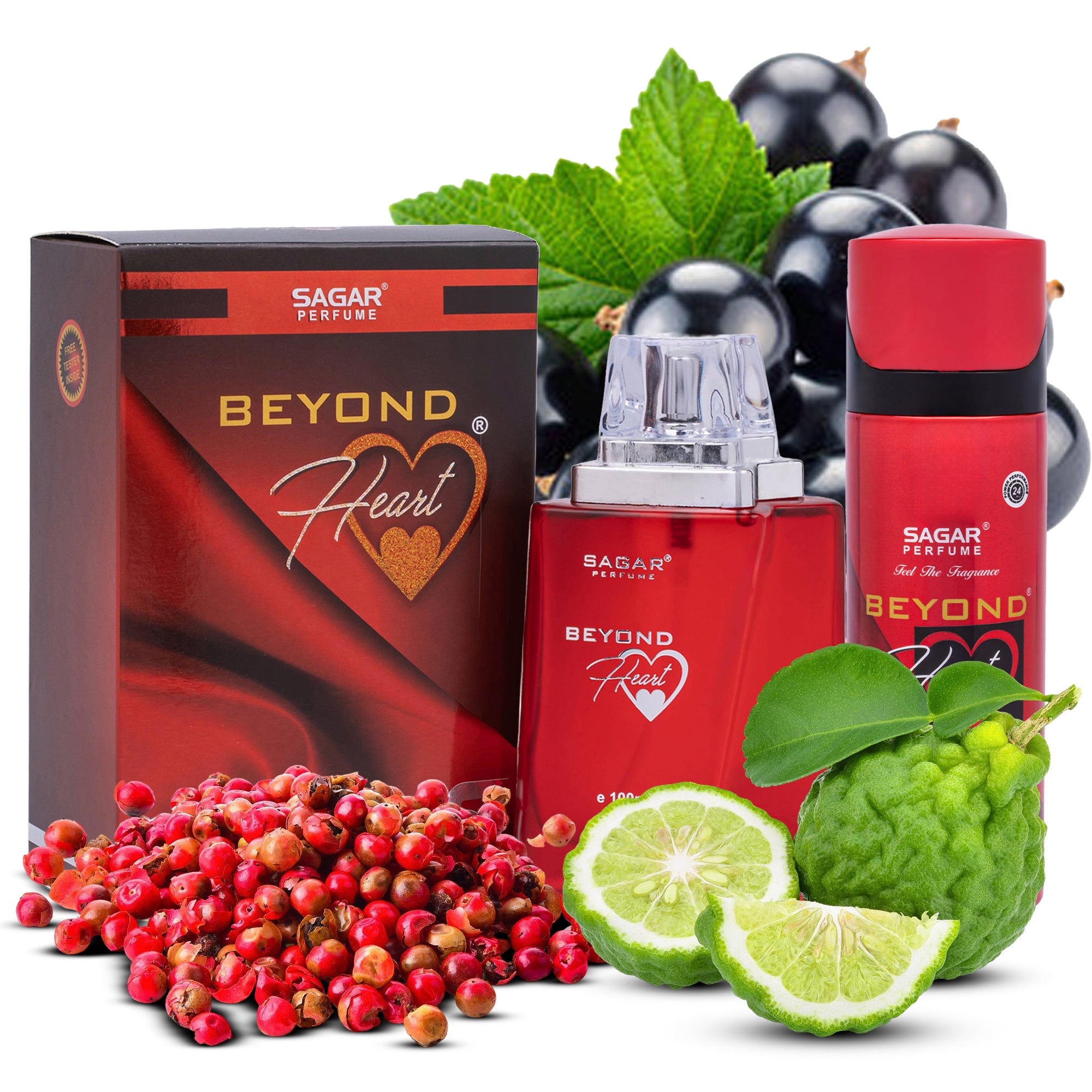 Beyond Heart Perfume And Deodorant Combo