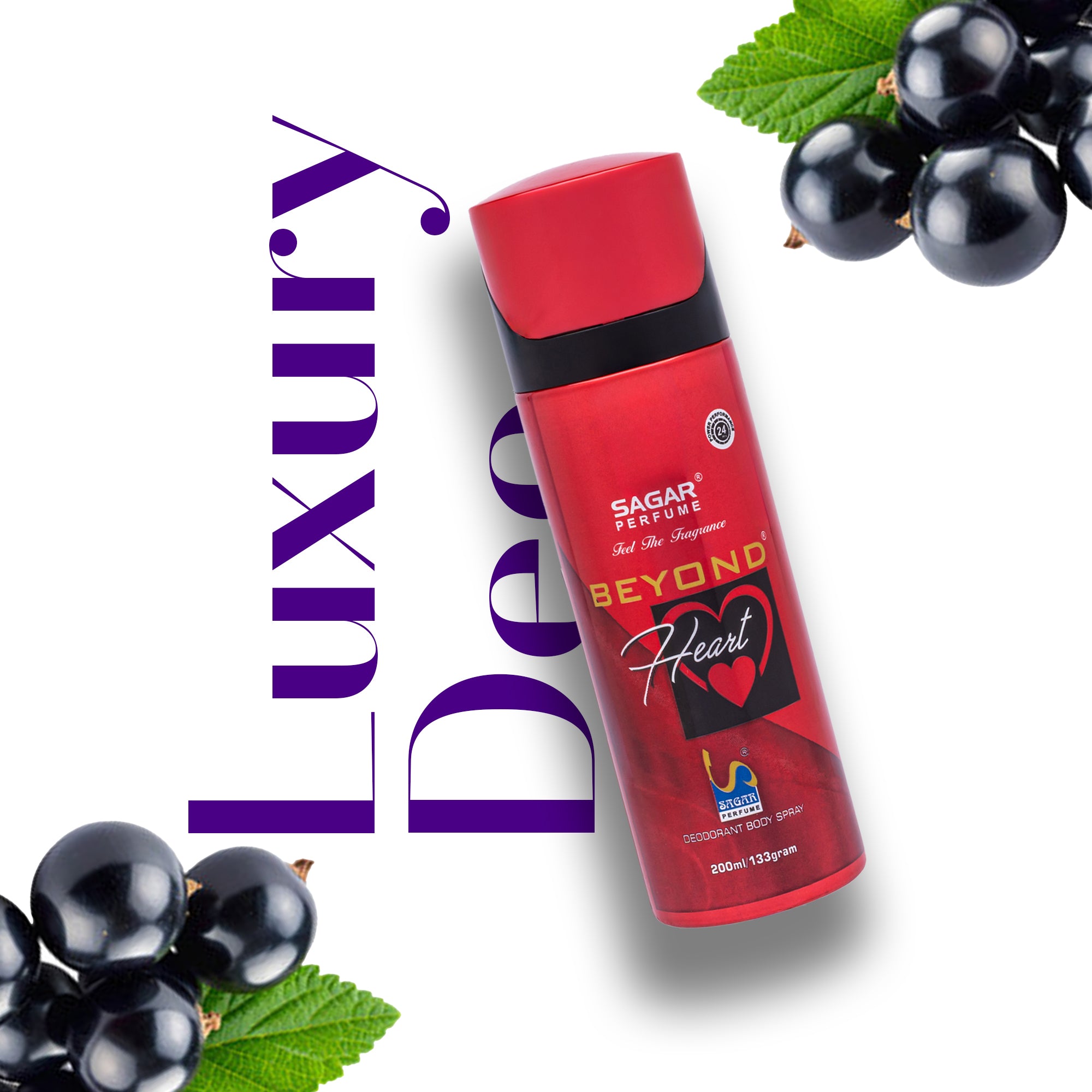 Beyond Heart Deodorant 2 Pcs - 200ml