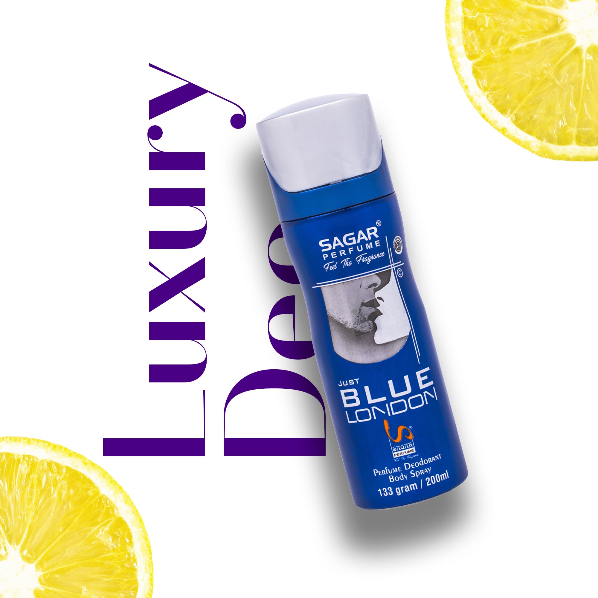 Just Blue London Deodorant 2 Pcs - 200ml