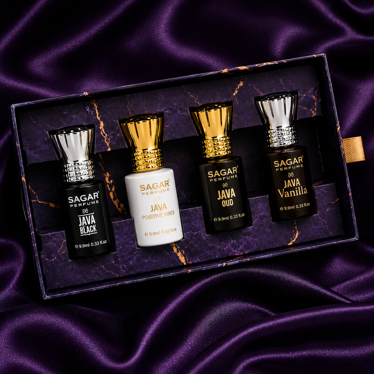 Java Signature Attar Collection – 4 Premium Attars | 10ml Each