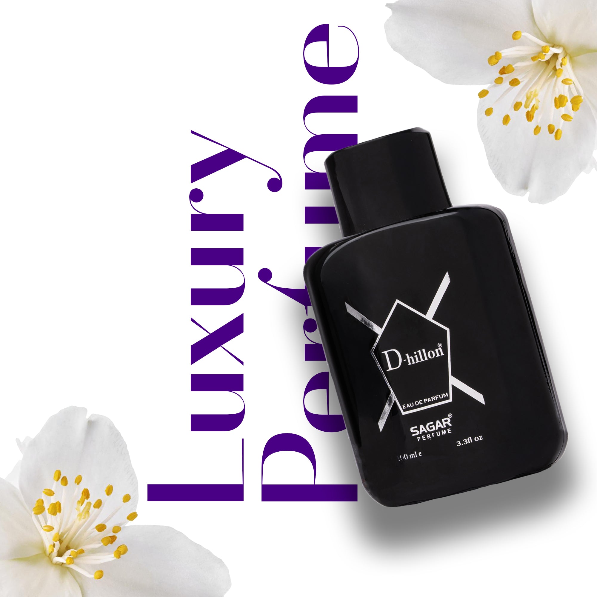 D-hillon Black Perfume - 100ml