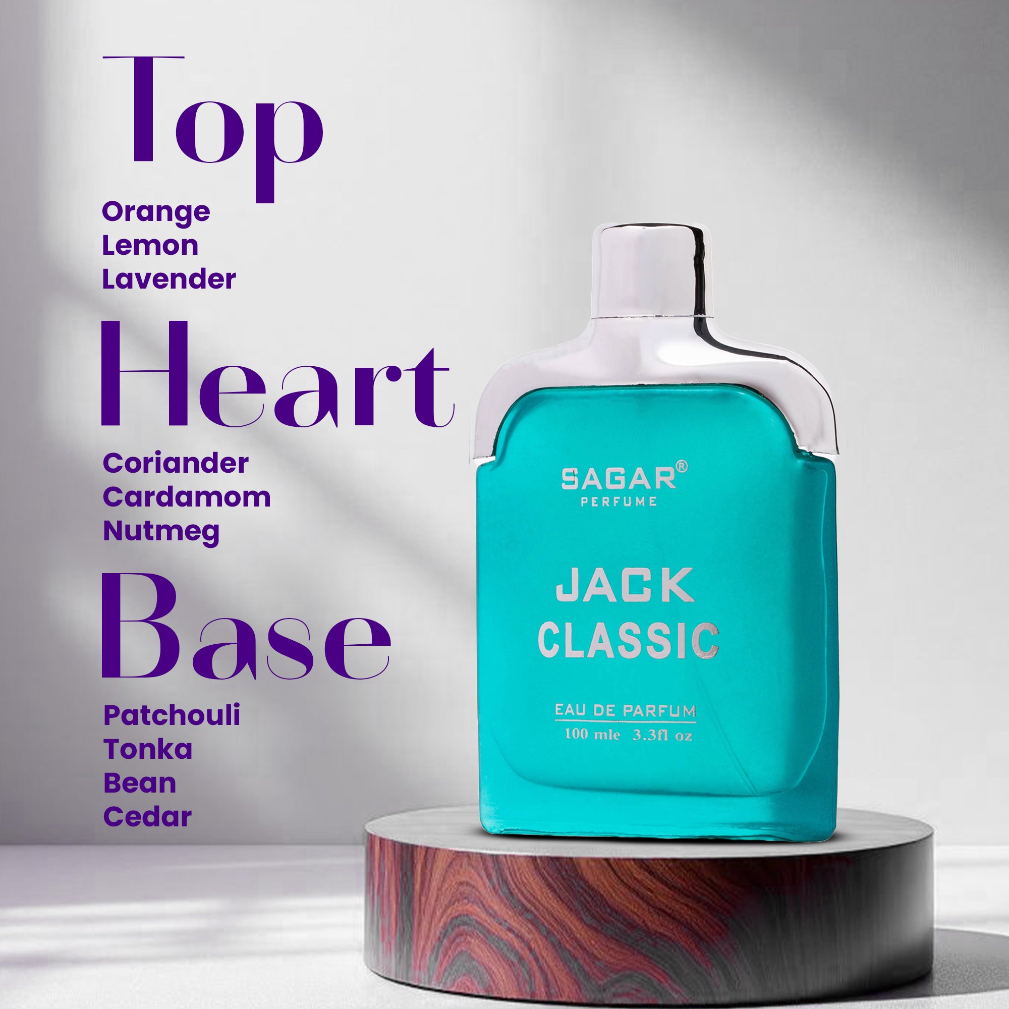 Jack Blue Classic Perfume - 100ml