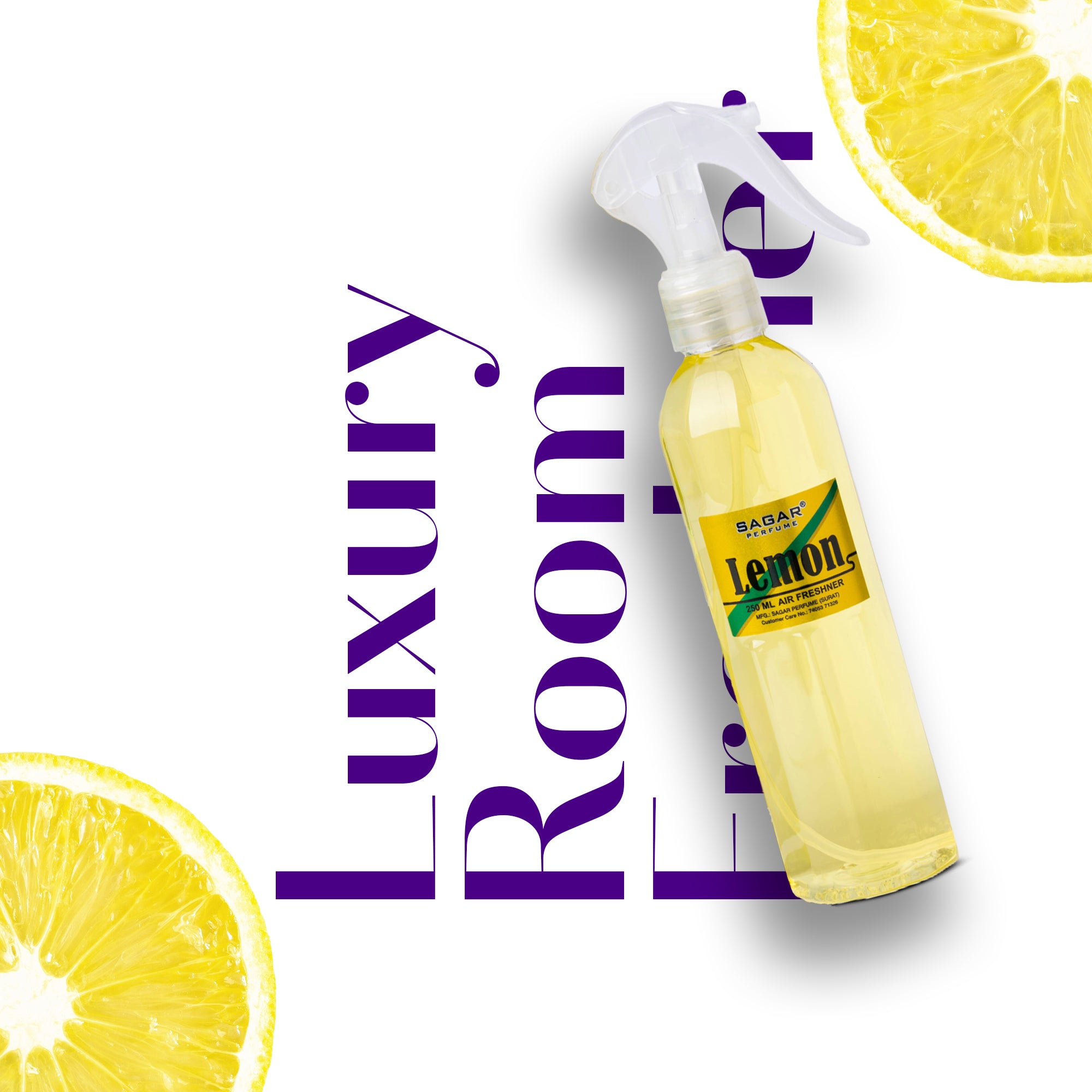 Lemon Room Freshener 2 Pcs Como  - 250ml
