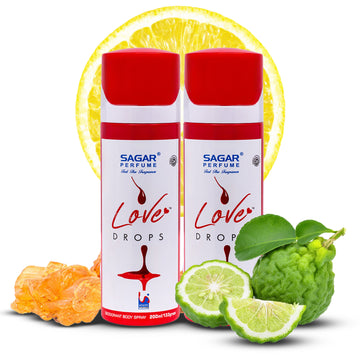 Love Drops Deodorant 2 Pcs - 200ml
