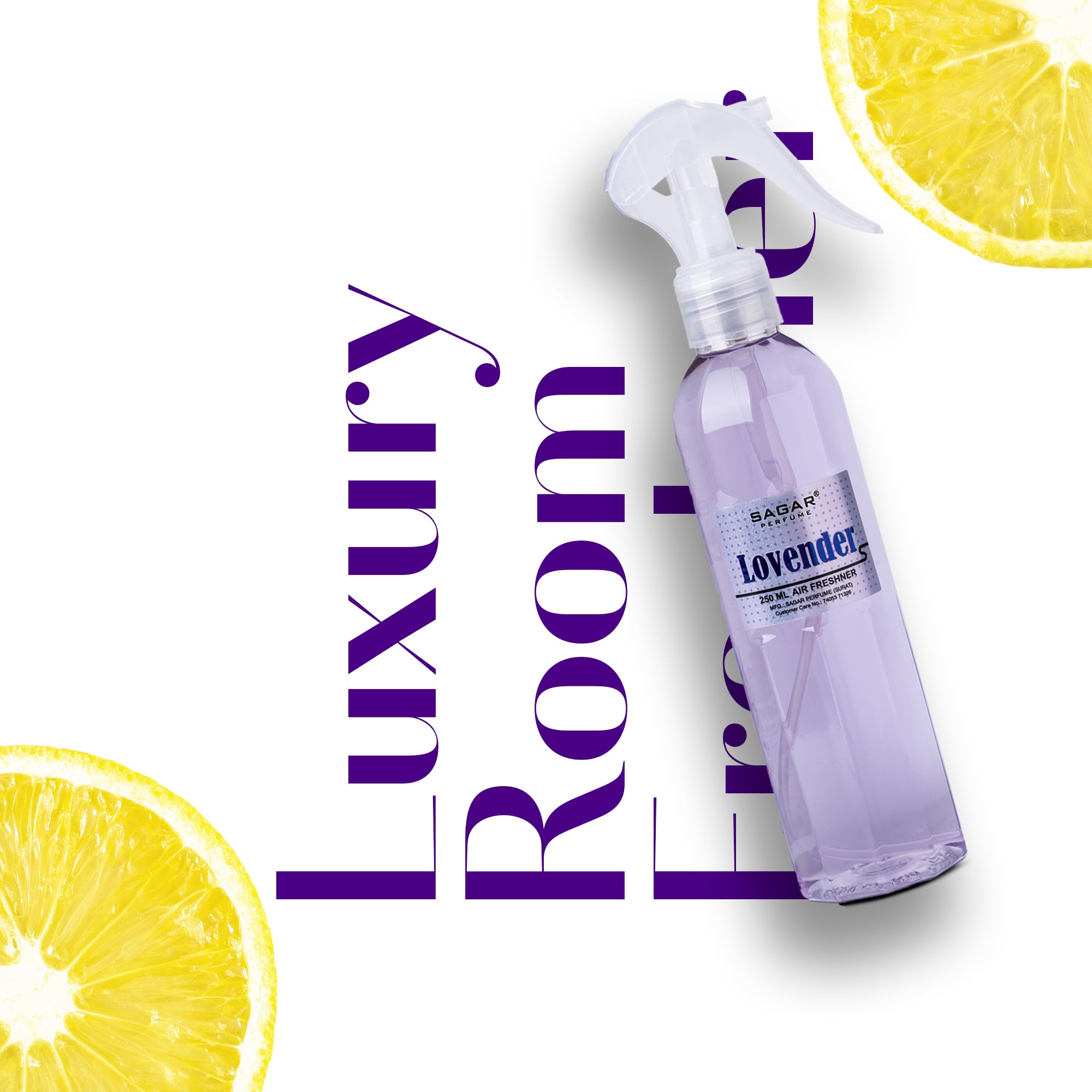 Lovender Room Freshener 2 Pcs Combo - 250ml