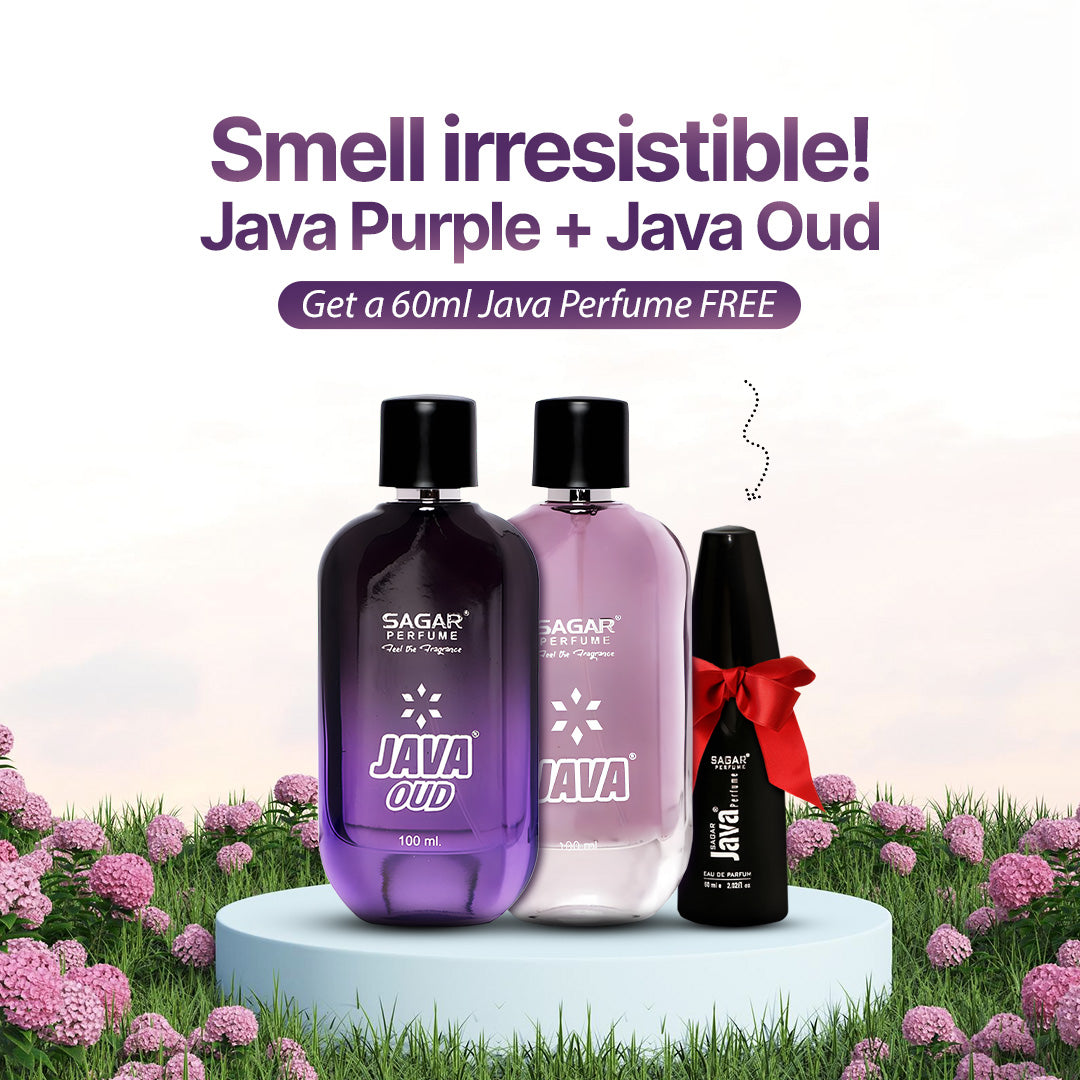 100 ML JAVA OUD & 100 ML JAVA PURPLE LUXURY PERFUME 60 ML JAVA FREE