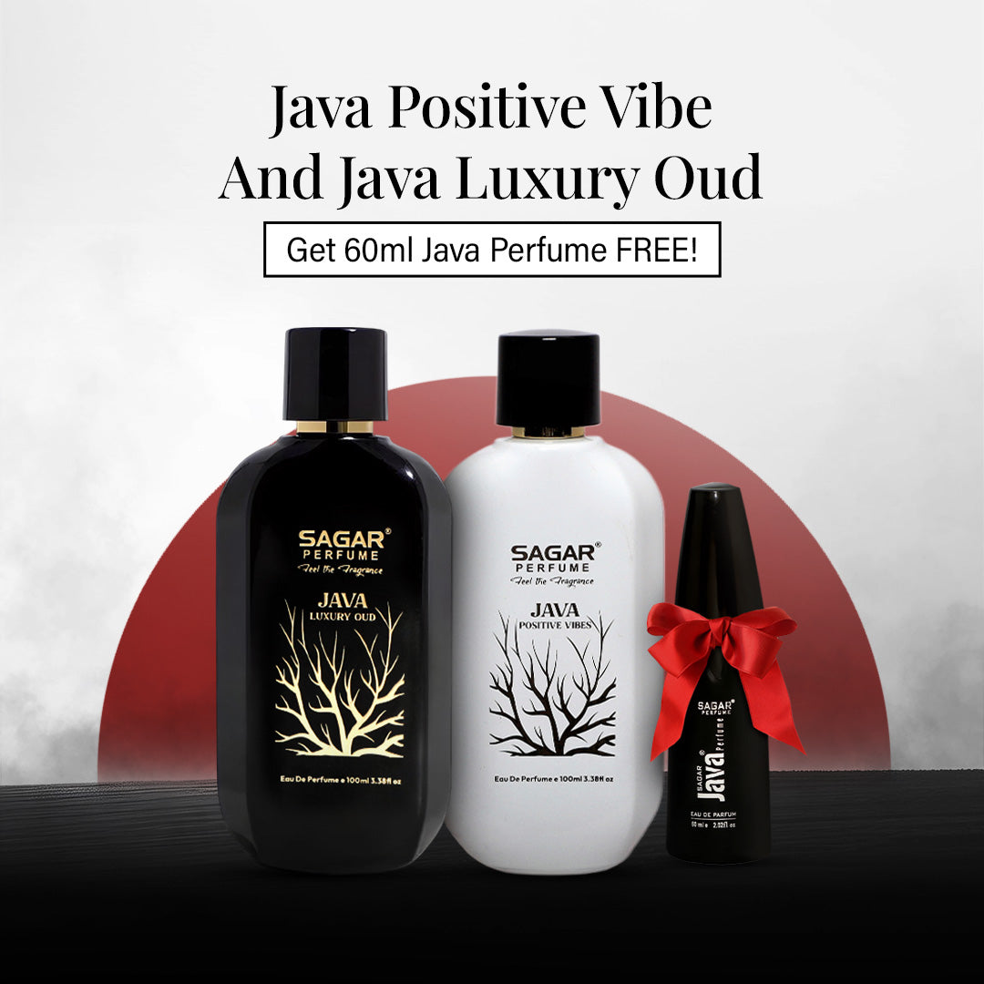 JAVA POSITIVE VIBE & LUXURY OUD COMBO | UNISEX | 100 ML EACH 60 ML JAVA FREE