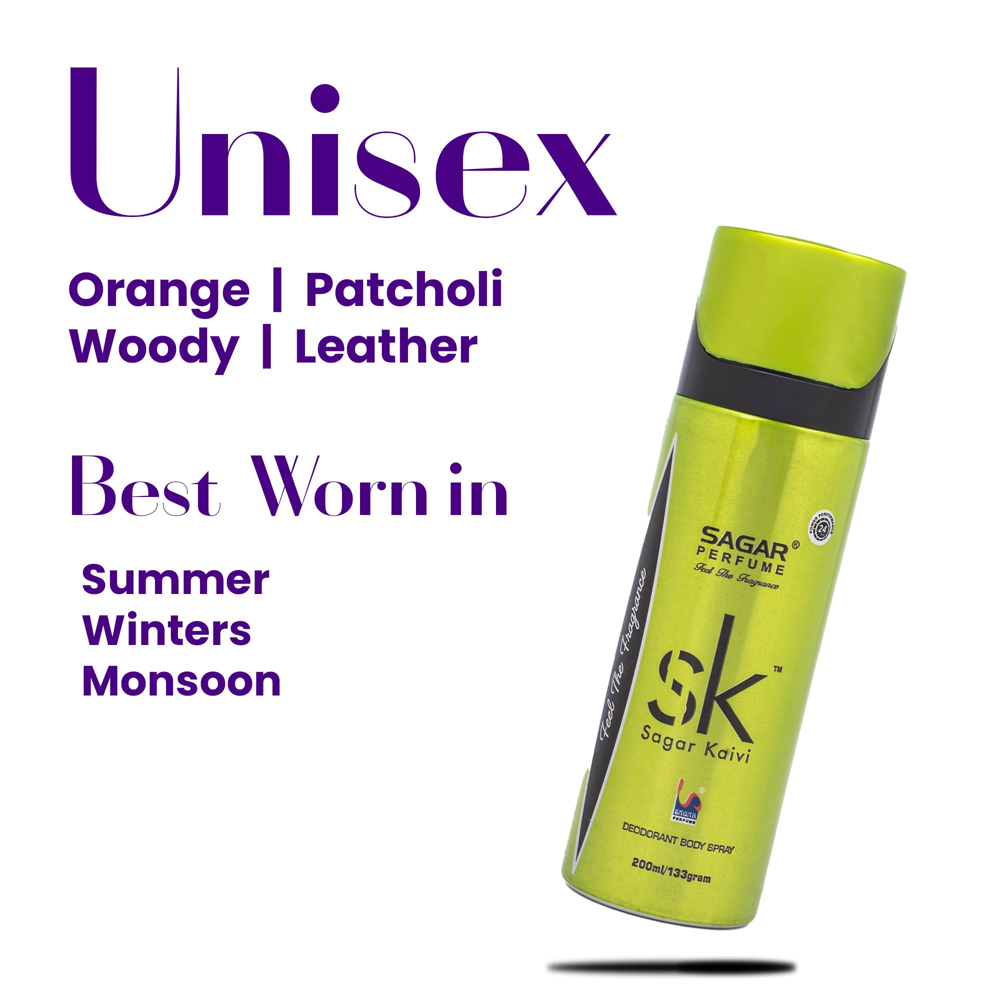 SK Green Deodorant - 200 ml