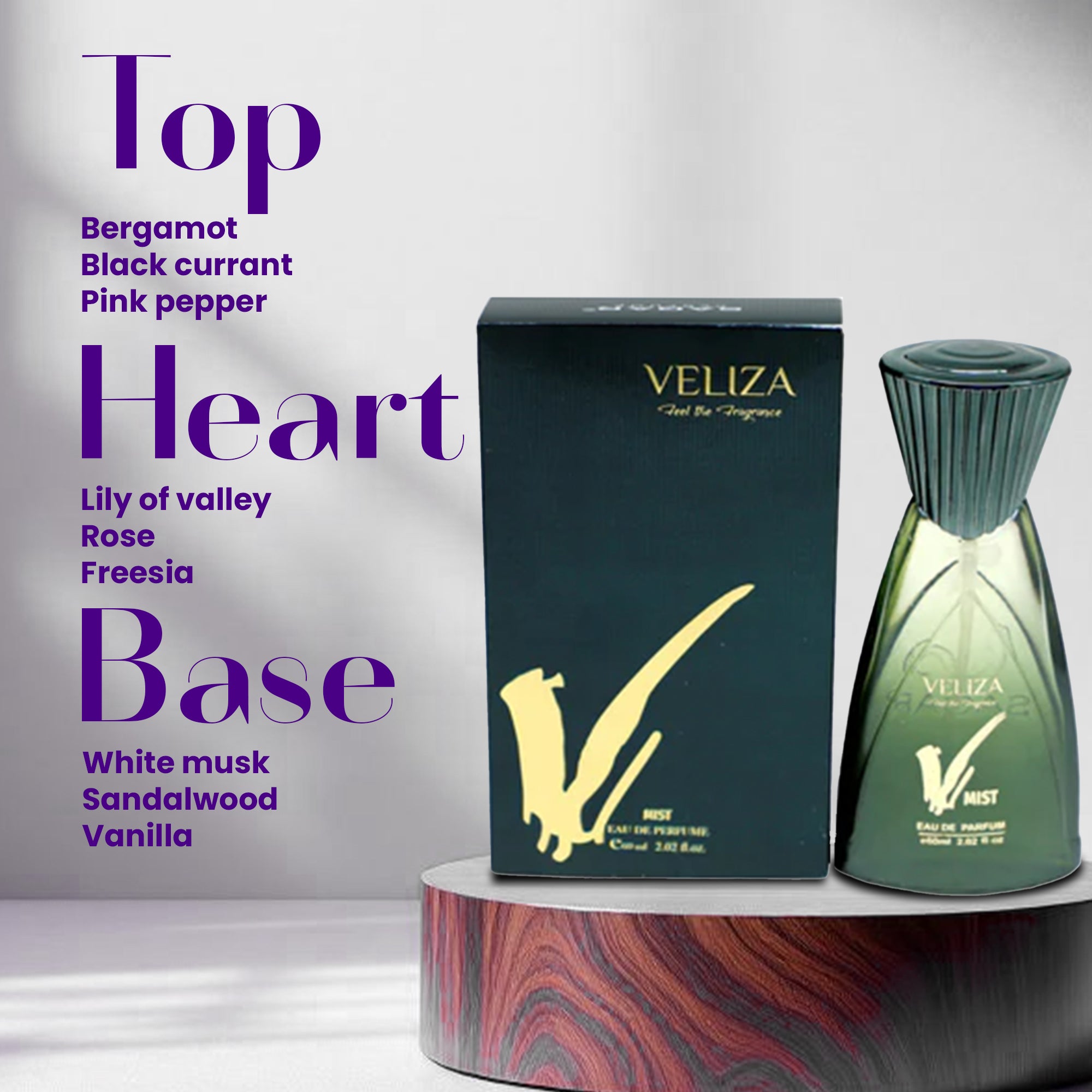 Veliza Green | Premium Eau de Parfum | 60 ml