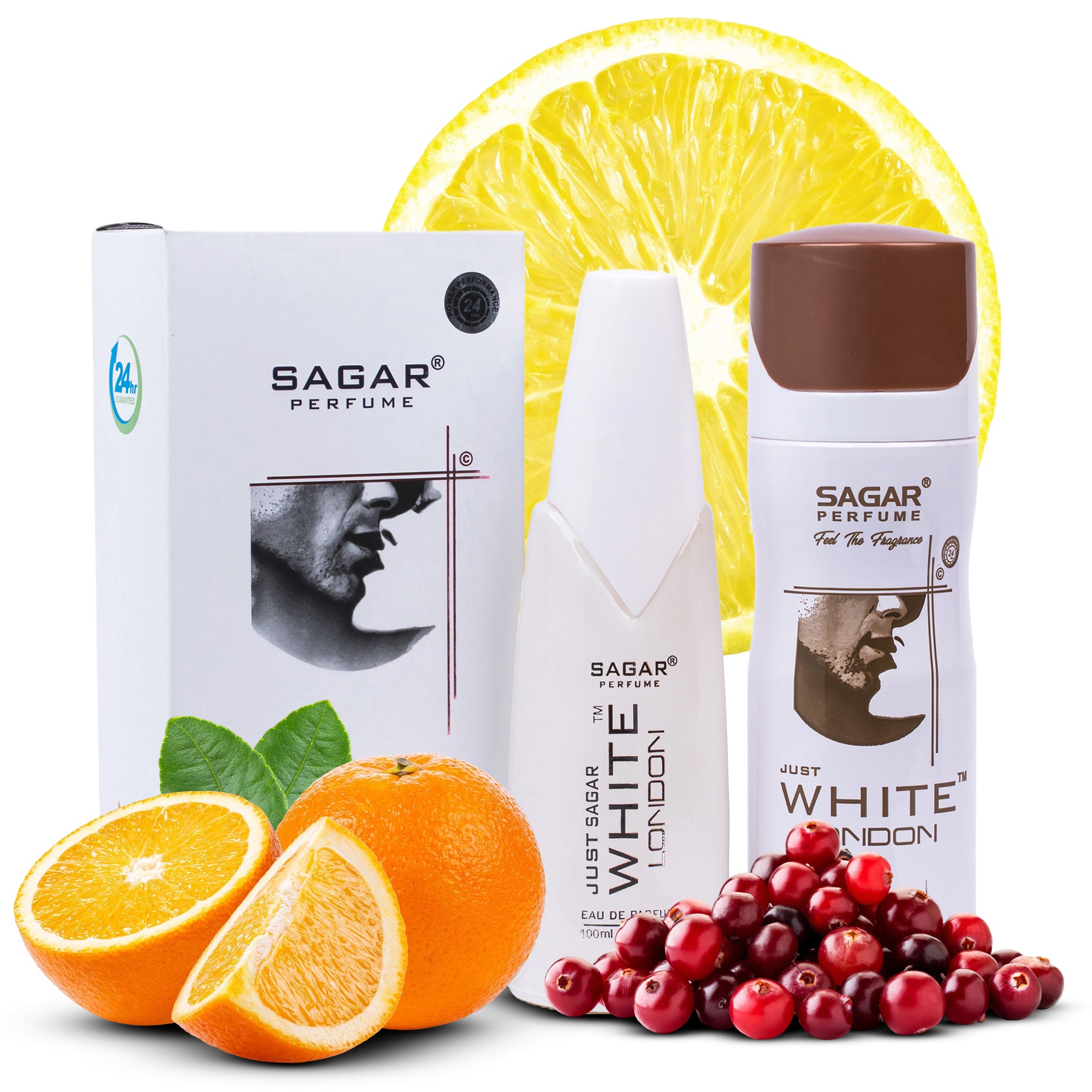 Just White London Perfume And Deodorant Combo