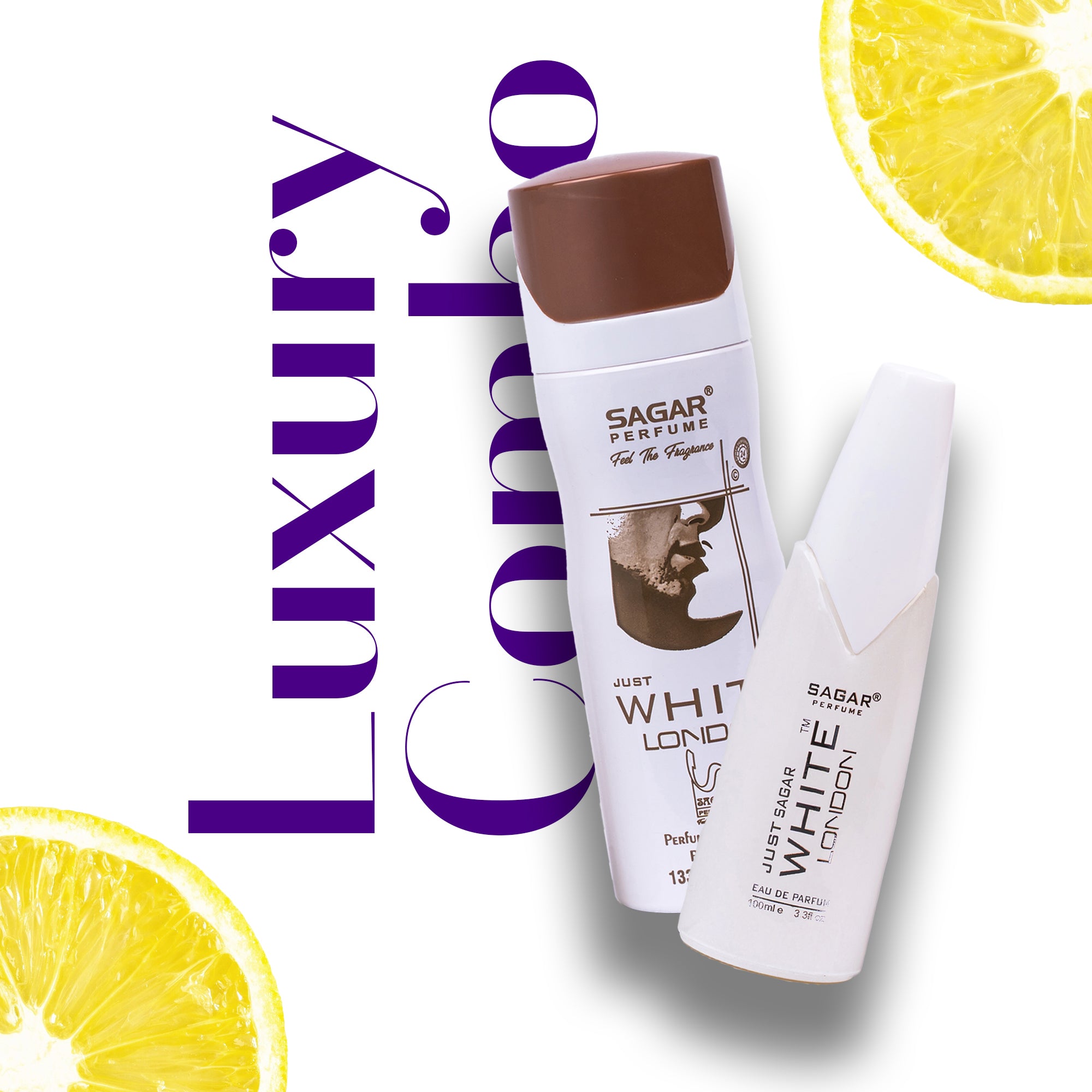 Just White London Perfume And Deodorant Combo