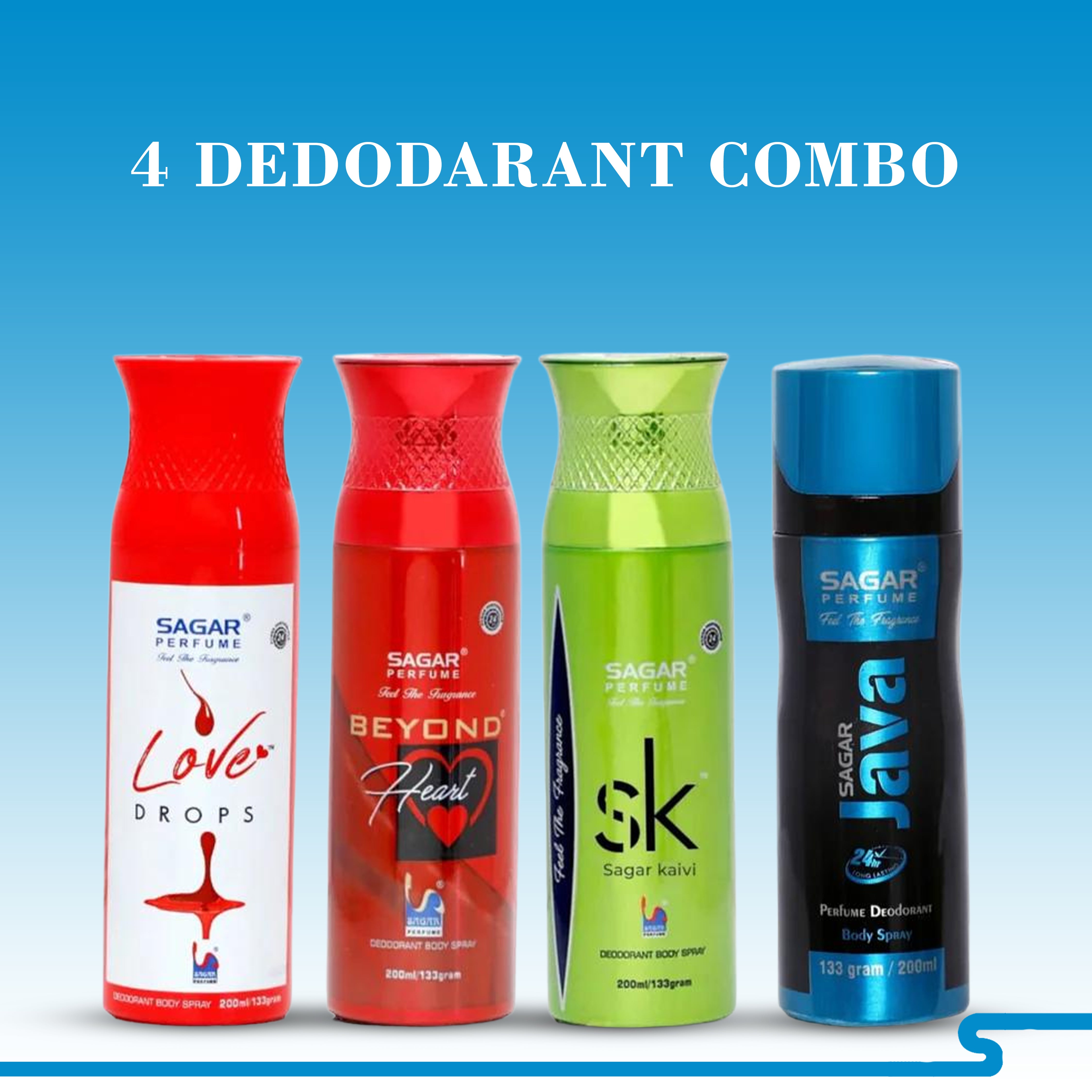 4 Dedodarant combo