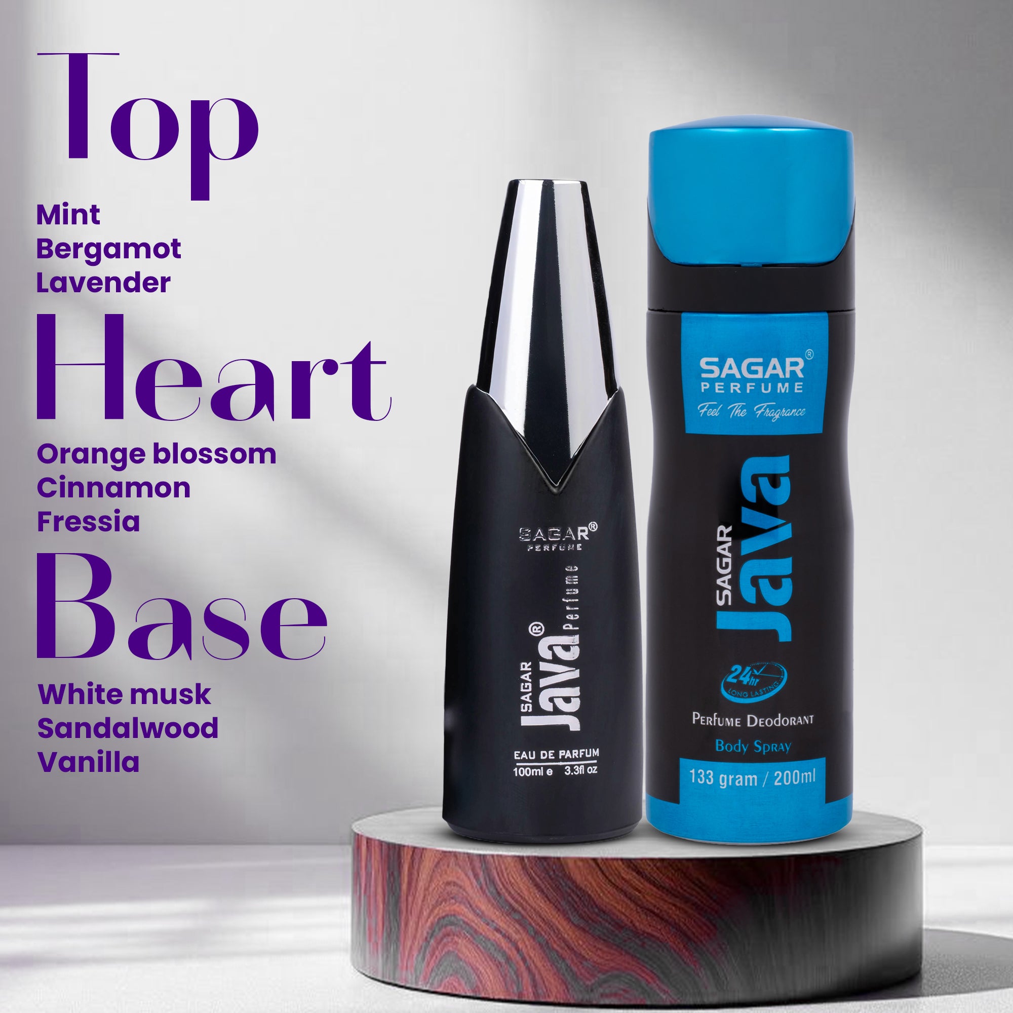 Java Perfume And Deodorant Combo For Man & Woman