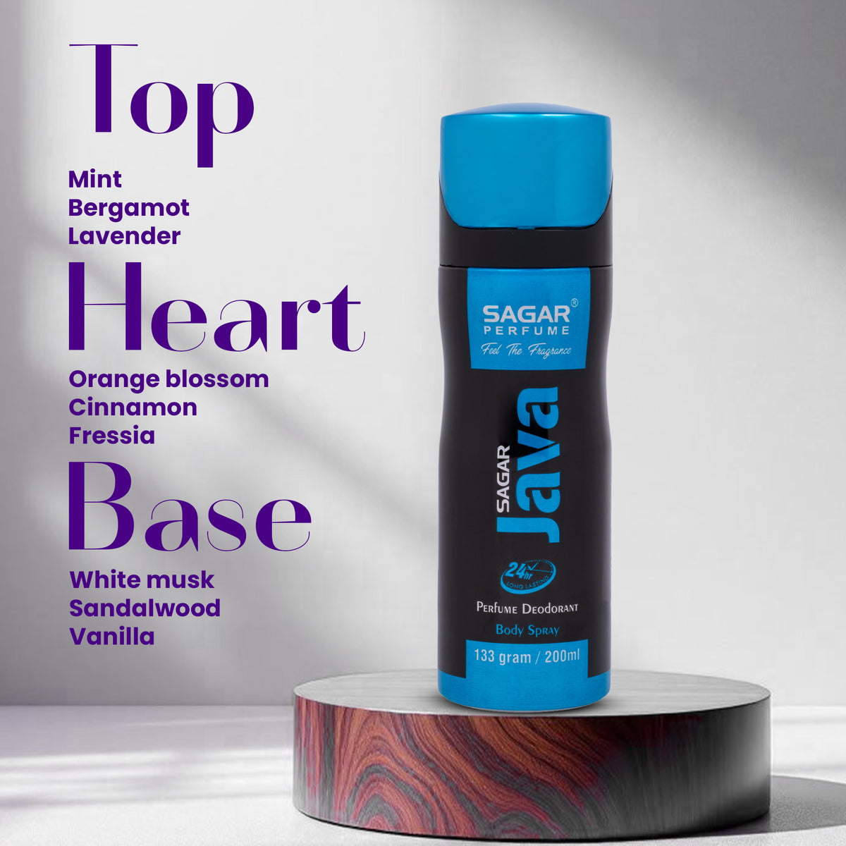 Java Deodrant Java Deodorant 2 Pcs Combo - 200ml – sagar Perfume