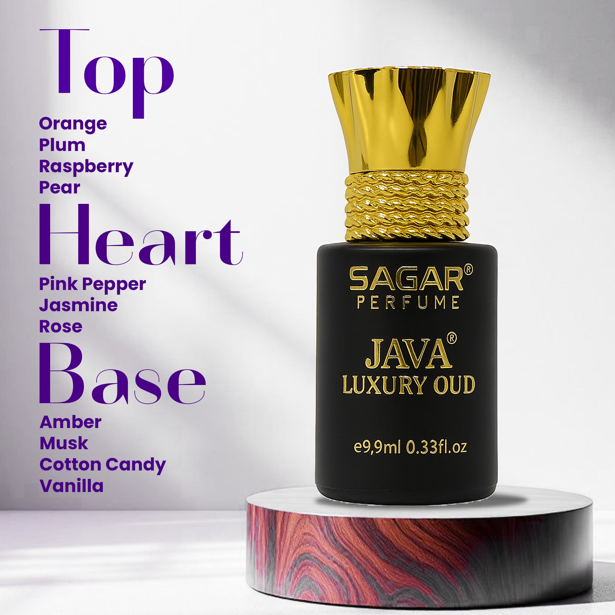 Java Luxury Oud – Premium Attar (9.9 ml)  A Premium Oud Experience with Extended Wear Performance.