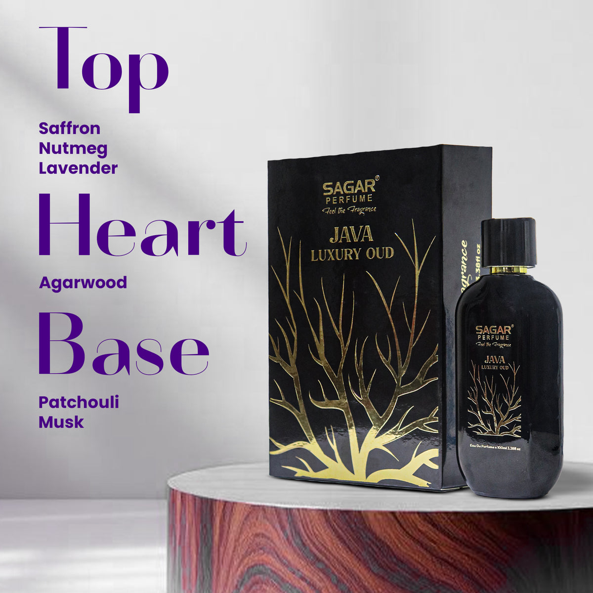 Java Parfum 100 ML Java Luxury Oud – sagar Perfume