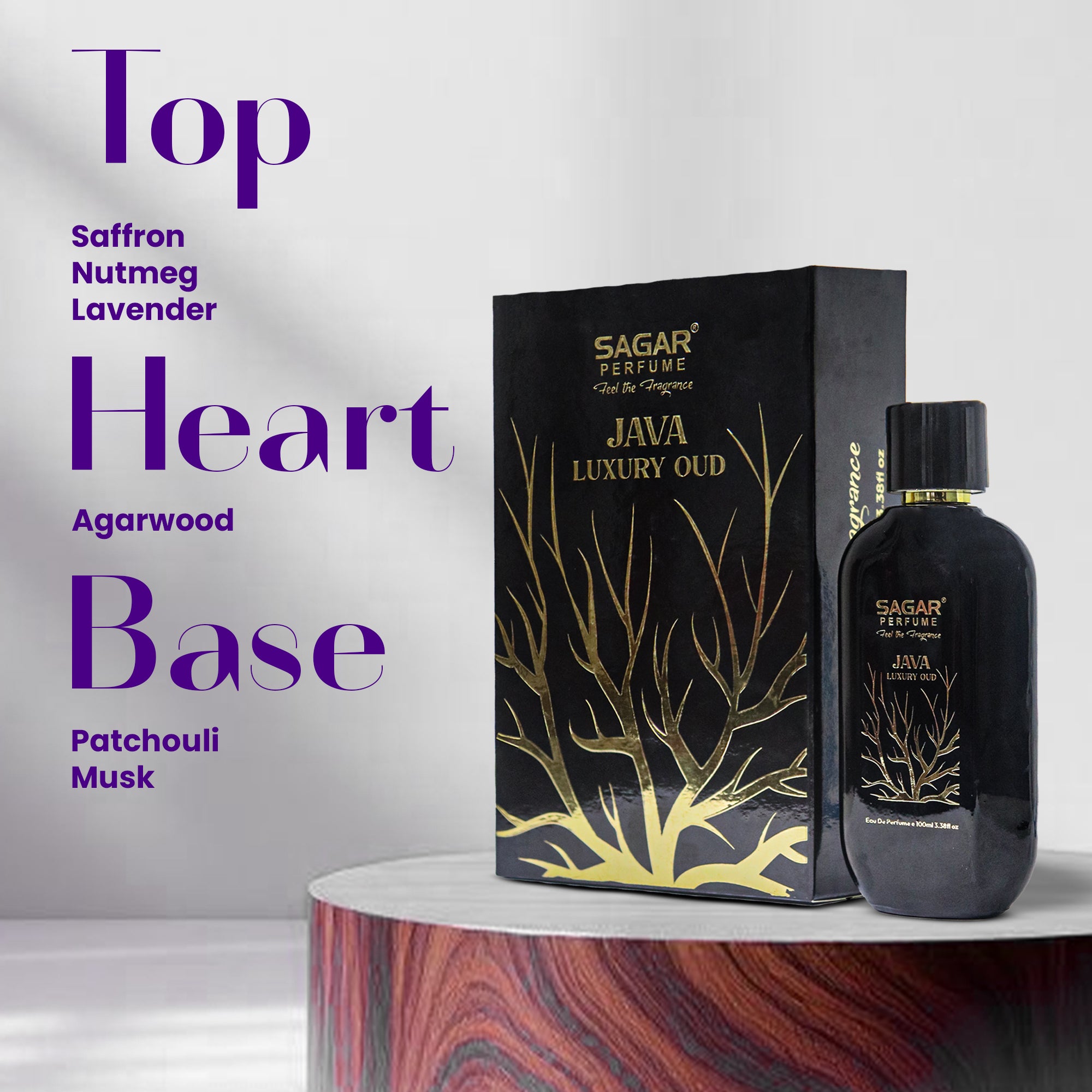 100 ML JAVA LUXURY OUD PERFUME FOR MAN & WOMAN