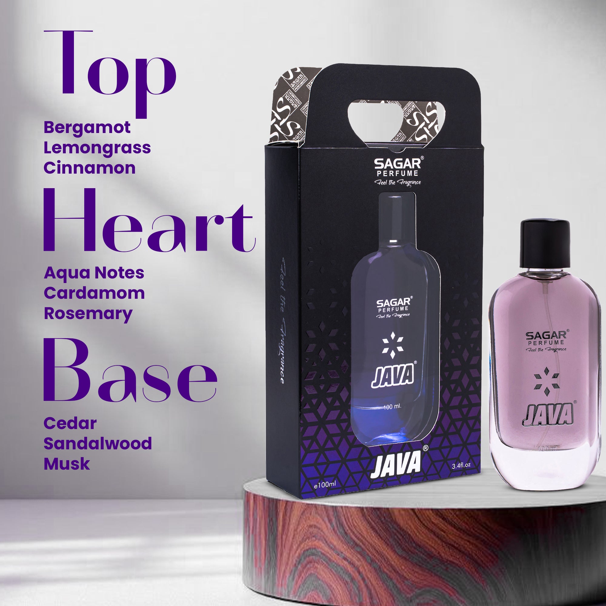 Java Purple Luxury Perfume - 100ml
