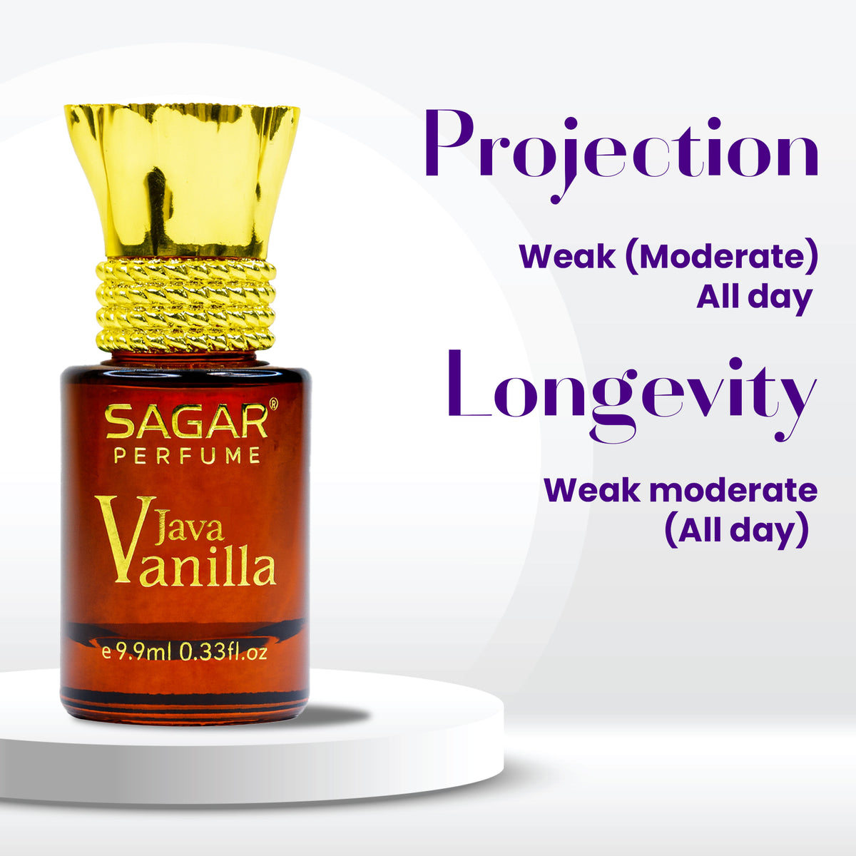 Vanilla Java Water Java Vanilla – Sweet Eau Attar (9.9 ml) Tagline - Soft, Sweet, and Lon ...